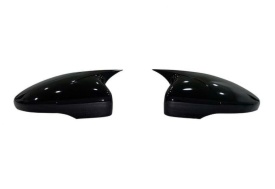Capace oglinda compatibile cu SKODA SUPERB III 2015-2021 Negru lucios Batman Style