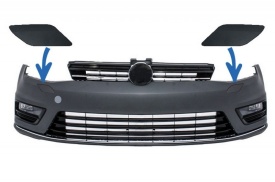 Capace Spalatoare faruri Bara Fata compatibil cu VW Golf VII 7 2013-2017 Rline Look - Img 1