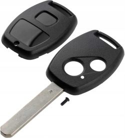Carcasă cheie cu 2 butoane anii 2004-2016 compatibil cu Honda Accord 2002-2008, City 2008-2014, Civic 2005-2013, CR-V 2006-2012, FR-V 2004-2009, JAZZ 2008-2015, Legend 2006-2012