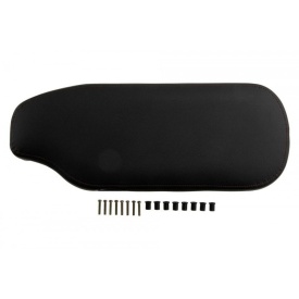 Clapeta capac cotiera cu buton compatibil Toyota GT86 2013-2021, culoare negru, material piele - Img 2