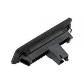 Comutator buton deschidere haion portbagaj compatibil Skoda Fabia II 2011-2014, Fabia III 2014-2021, Octavia III 2014-2020, Rapid 2013-2019, Roomster 2006-2015, Superb II 2008-2015, Yeti 2009-2017 in special pe modelele Facelift - Img 2