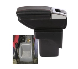 Cotiera auto compatibila Ford Focus MK2 2005–2011, piele ecologica - Img 3