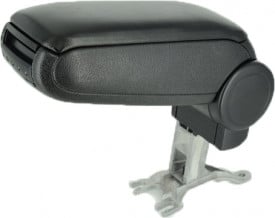 Cotiera auto dedicata AUDI A4 B7 2004-2008 Imitatie de piele Negru - Img 1