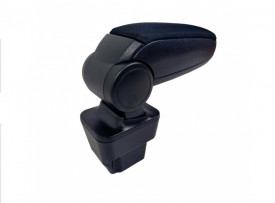 Cotiera auto Opel Astra H 2004-2010, negru, material textil - Img 3