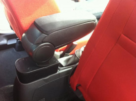 Cotiera auto Opel Corsa D 2006-2014, negru, material textil - Img 4