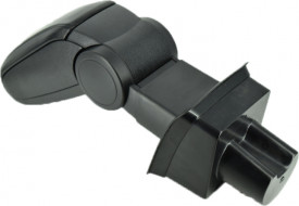 Cotiera auto VW Passat B6 2005-2010, negru, imitatie de piele - Img 3