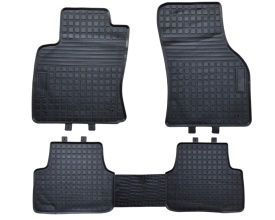 Covorase auto cauciuc compatibile cu VW Golf 7 VII 2012 - 2020 - Img 3