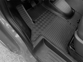 Covorase auto cauciuc Volkswagen T5 2003-2014, 2-3 locuri, RIGUM - Img 3