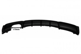Difuzor Bara Evacuare Stanga BMW Seria 3 F30 F31 2011-> M Performance Design Negru mat - Img 4