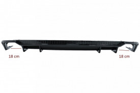 Difuzor Bara Spate compatibil cu Audi A5 F5 S-Line 2017-2019 S5 Design - Img 2