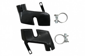 Difuzor Bara Spate compatibil cu AUDI A6 C7 4G FL 2010-2014 Ornamente Evacuare Design Negru Lucios - Img 7