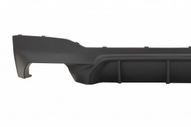 Difuzor Bara Spate compatibil cu BMW Seria 5 G30 G31 2017-> M5 Design Negru Mat - Img 5