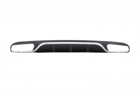 Difuzor Bara Spate compatibil cu Mercedes E-Class W213 Standard 2016-2019 E63 Design Crom - Img 2