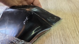 Difuzor bara spate compatibil cu VW GOLF 6 2008-2012 GTI Design fara evacuare, negru lucios, Produs Deteriorat! - Img 5
