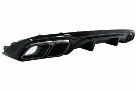 Difuzor Bara Spate cu Tobe Ornament compatibil cu Mercedes E-Class W213 S213 Standard 2016-2020 E63 Design - Img 5