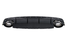 Difuzor Bara Spate Evacuare Dubla compatibil cu Audi Q7 4M 2015-2019 Bara S-Line - Img 8
