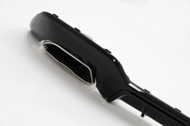 Difuzor Bara Spate Evacuare Dubla si Tobe Ornament Crom compatibil cu BMW Seria 3 G20 G28 Sedan G21 Touring 2019-> M340i M Look - Img 5