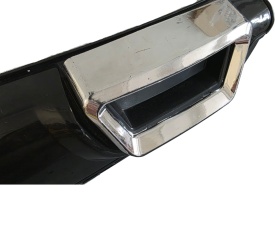 Difuzor bara spate universal, ELITE PLUS B Design, negru cu catadioptru reflectorizant PRODUS RESIGILAT - Img 4
