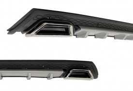 Difuzor bara spate universal , ELITE PLUS B Design, negru mat cu gri - Img 3