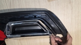 Difuzor bara spate universal , ELITE PLUS B Design, negru mat cu rosu, PRODUS DETERIORAT - Img 4