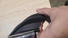 Difuzor bara spate universal , ELITE PLUS B Design, negru mat / lucios, PRODUS DETERIORAT - Img 6