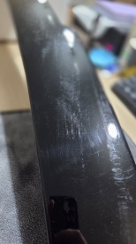 Eleron Luneta compatibil cu BMW E60 seria 5 2003-2010, Negru lucios, PRODUS DETERIORAT - Img 4