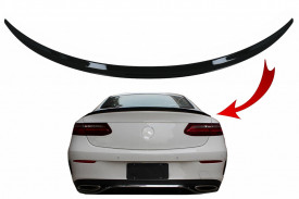 Eleron portbagaj compatibil cu Mercedes E-Class C238 Coupe 2016-> Negru Lucios - Img 3