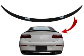 Eleron portbagaj compatibil cu Mercedes E-Class C238 Coupe 2016-> Negru Lucios - Img 1