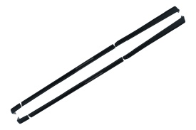 Extensii Praguri Laterale compatibil cu Ford Puma 2019-> ST-Line Negru Lucios