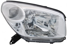 Far Dreapta H4, electric, cu motoras compatibil TOYOTA RAV 4 II 2003-2005