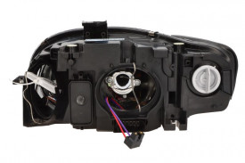 Far Dreapta H7/H7, electric, cu motor, culoare negru sau cromat, culoare semnalizator portocaliu compatibil AUDI A4 B7 2004-2007 - Img 3
