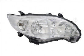 Far Dreapta HB3/HB4, electric, fara motoras, culoare cromat, culoare semnalizator transparent compatibil TOYOTA COROLLA 2010-2013