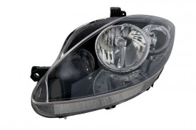 Far Stanga H1/H7, electric, fara motoras, culoare negru compatibil SEAT LEON 2006-2009 - Img 1