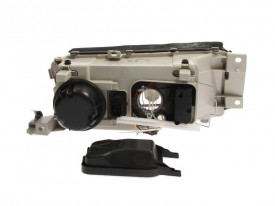 Far Stanga H3/H4, electric, cu motor, culoare insert cromat compatibil SKODA OCTAVIA I 2000-2010 - Img 2