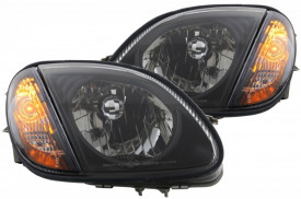 Faruri compatibil cu MERCEDES Benz SLK R170 (04.1996-04.2004) Negru - Img 3