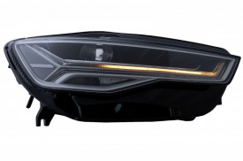 Faruri Full LED compatibil cu Audi A6 4G C7 (2011-2018) Facelift Matrix Design Semnalizare Dinamica Secventiala - Img 4