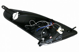 Faruri LED DRL compatibil cu Toyota Celica T230 (1999-2005) Angel Eyes Negru - Img 6