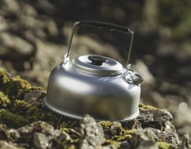 Fierbator compact din aluminiu, Easy Camp Compact Kettle 0,9L - Img 5
