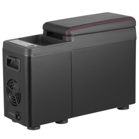 Frigider auto 12 volti cu cotiera, congelator portabil 8L, racitor cu compresor 12V 24V 240V pentru exterior, camping, autoturism, camion, rulota - Img 9