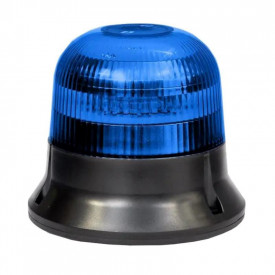 Girofar Albastru 12/24V, 9 LED-uri, prindere pe magnet, albastru Fristom - Img 1