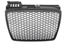 Grila Centrala compatibil cu Audi A4 B7 2004-2008 RS4 Negru Mat