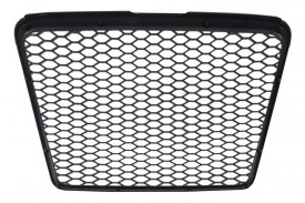 Grila Centrala compatibil cu AUDI A6 4F2 C6 2004-2011 RS Design Negru Lucios - Img 3