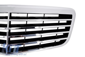Grila Centrala compatibil cu MERCEDES Benz E-Class W211 2006-2009 - Img 5