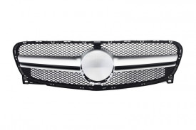 Grila Centrala compatibil cu MERCEDES Benz GLA-Class X156 (2014-2016) GLA45 Design Silver