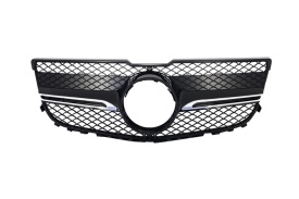Grila Centrala compatibil cu MERCEDES Benz GLK-Class X204 2013-2015 Black Design