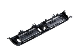 Grila centrala ventilatie compatibil BMW seria 5 F10 F11 2010-2017, negru cu crom - Img 3