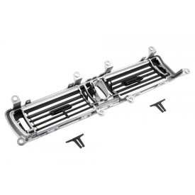 Grila ventilatie centrala compatibil BMW Seria 5GT F07 2009-2015, culoare crom negru - Img 4