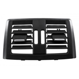 Grila Ventilatie Centrala Spate BMW 3 F30 F31 2011-, Seria 3GT F34 2012-, Seria 4 Grand Coupe F36 2014- spate, negru cu argintiu - Img 2