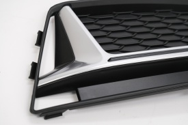 Grile Laterale compatibil cu Audi A4 B9 Sedan Avant S-Line 2016-2018 RS4 Design Silver - Img 7