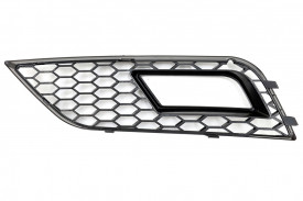 Grile Proiector compatibil cu AUDI A4 B8 facelift 2012-2015 RS4 Design Negru Lucios - Img 4